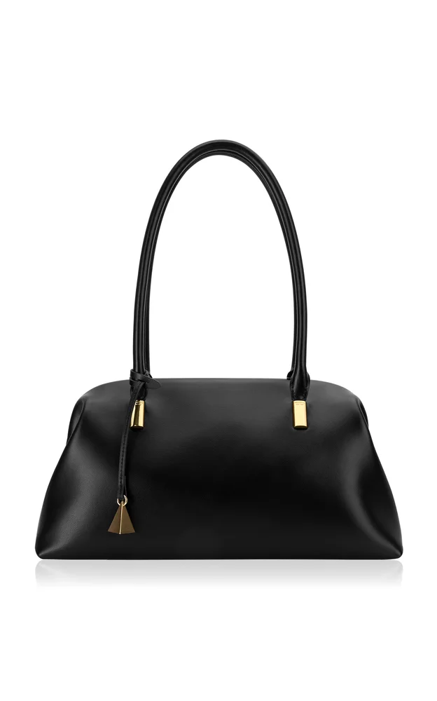 Medium Black Club Shoulder Bag