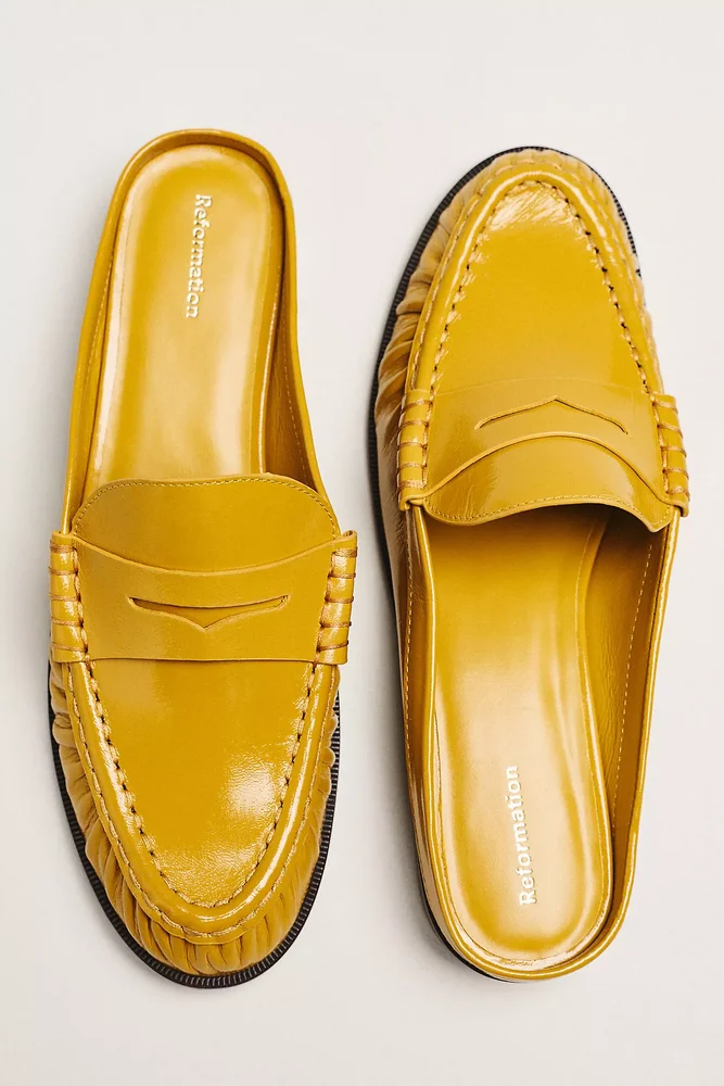 thereformation Reformation Francine Mule Loafers