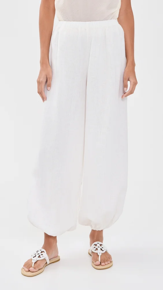 Kortez Linen Balloon Pants