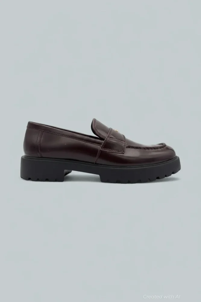 Women's Classic Lug Loafers - Plum