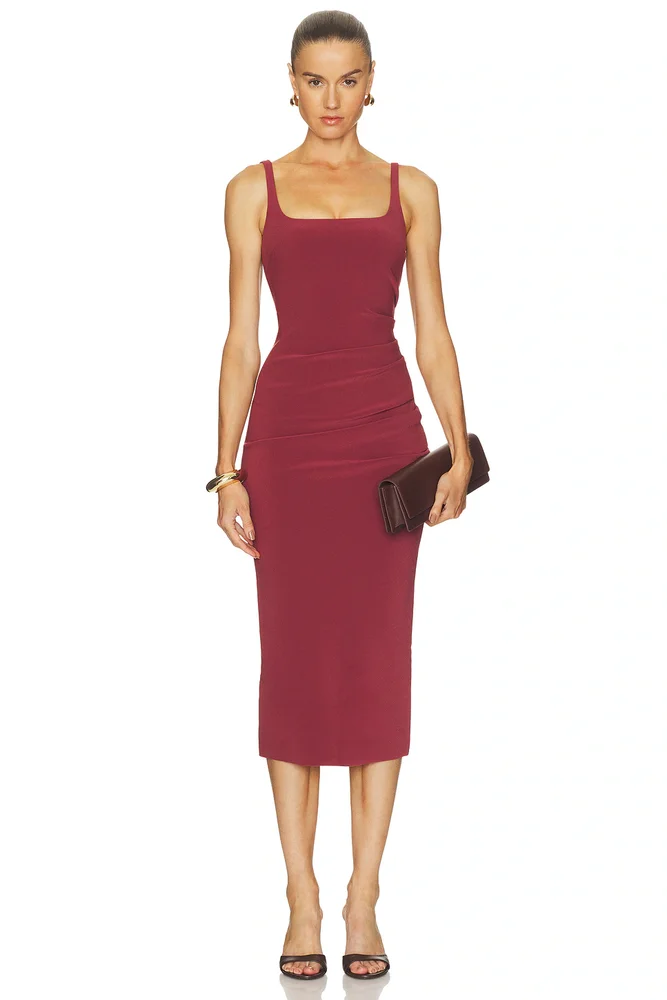 Karina Tuck Midi Dress
