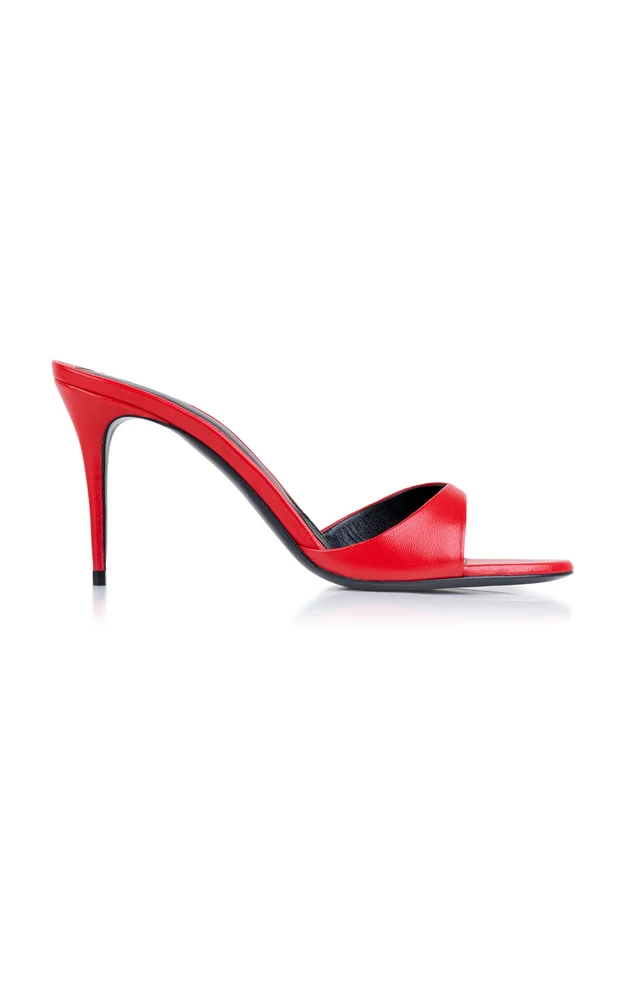 Lidylle 85mm Leather Mules