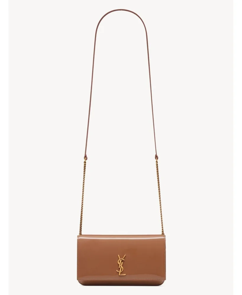 Cassandre Phone Holder in Patent Leather