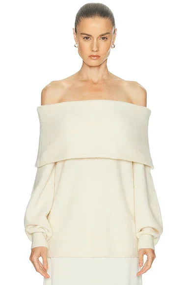 Saffiyya Off The Shoulder Sweater