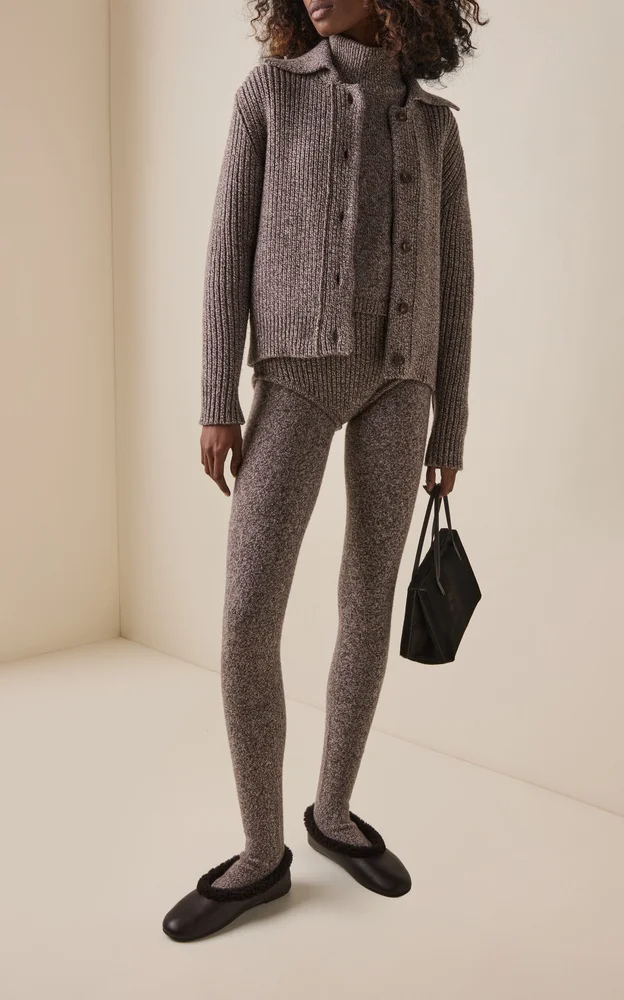 Ribbed Wool Cardigan