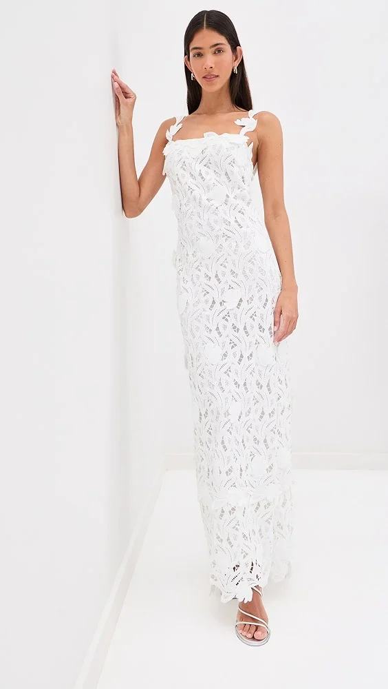 Marenna Embroidered Sequin Gown