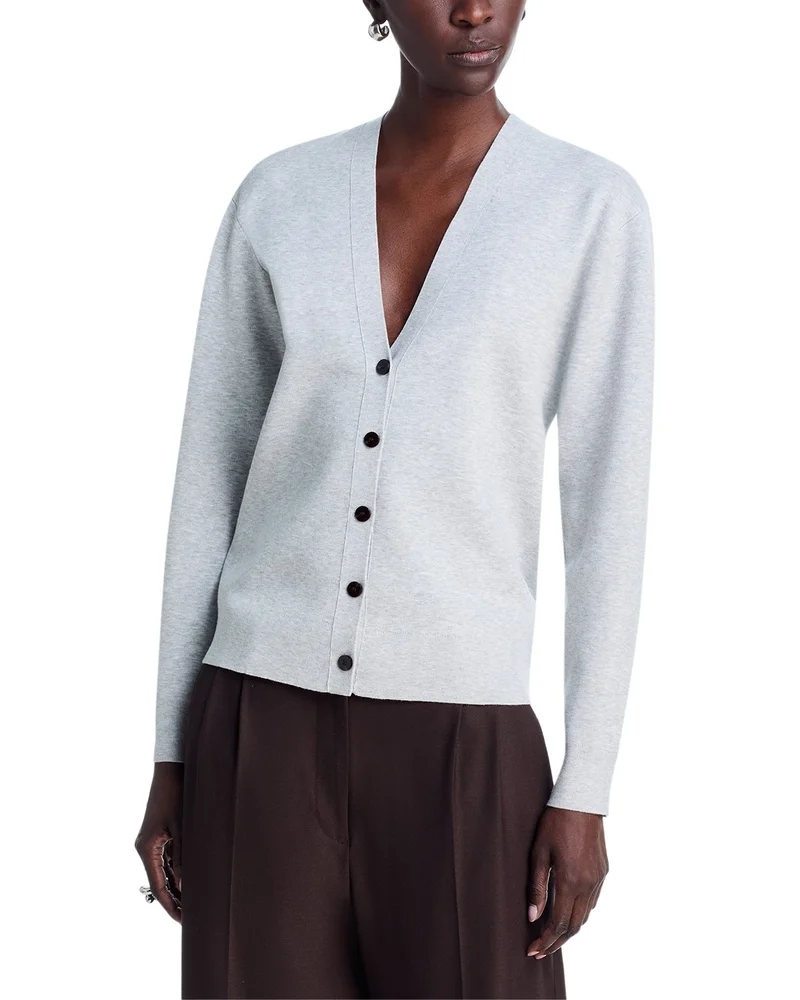 V Neck Long Sleeve Cardigan Sweater