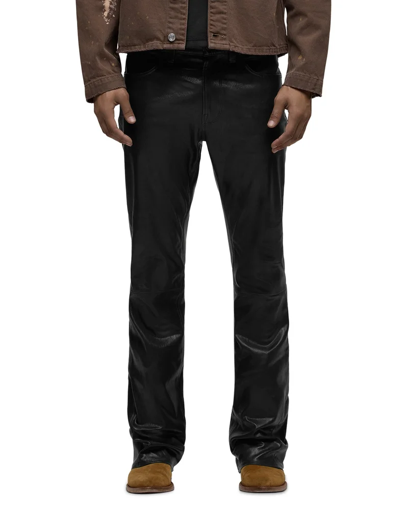 Walker Kick Flare Leather 34" Pants
