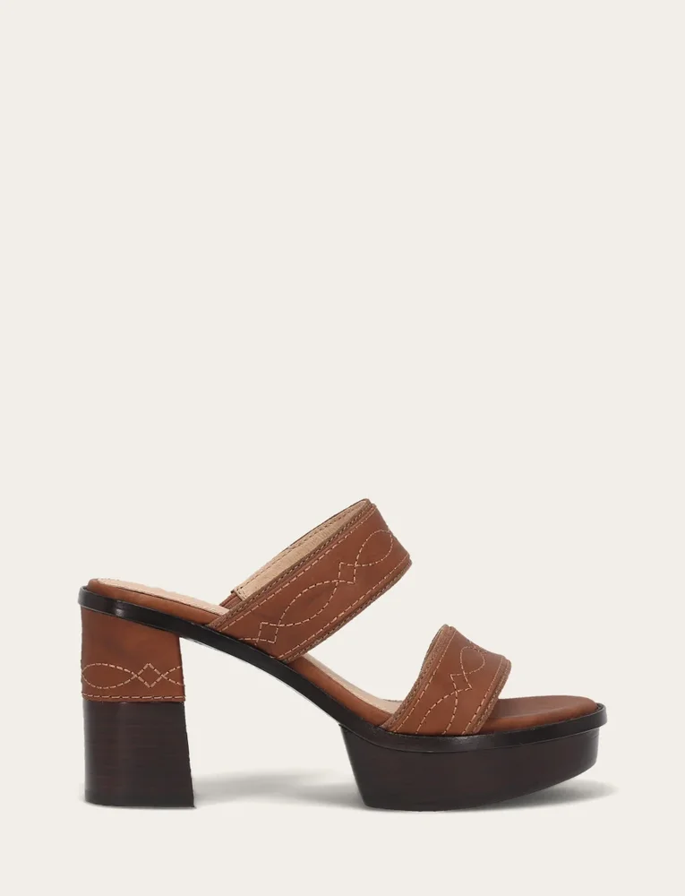 Pipa Woodstock 2 Band Platform Sandal - Frye Found