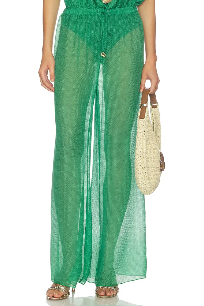 Square Silk Pants