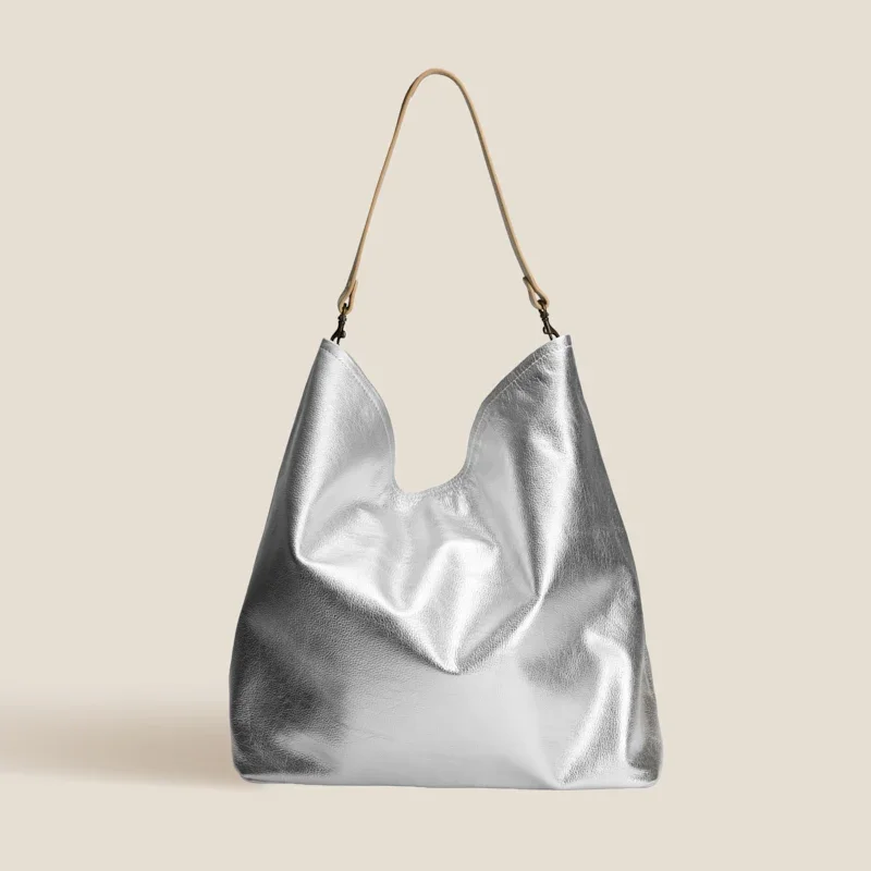 Jane - Leather Silver