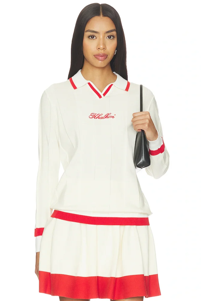Varsity Logo Hoodie in Moonbeam, 4X