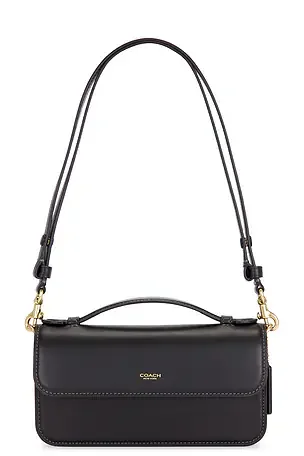 Refined Calf Leather New York Elora Top Handle Crossbody Bag
