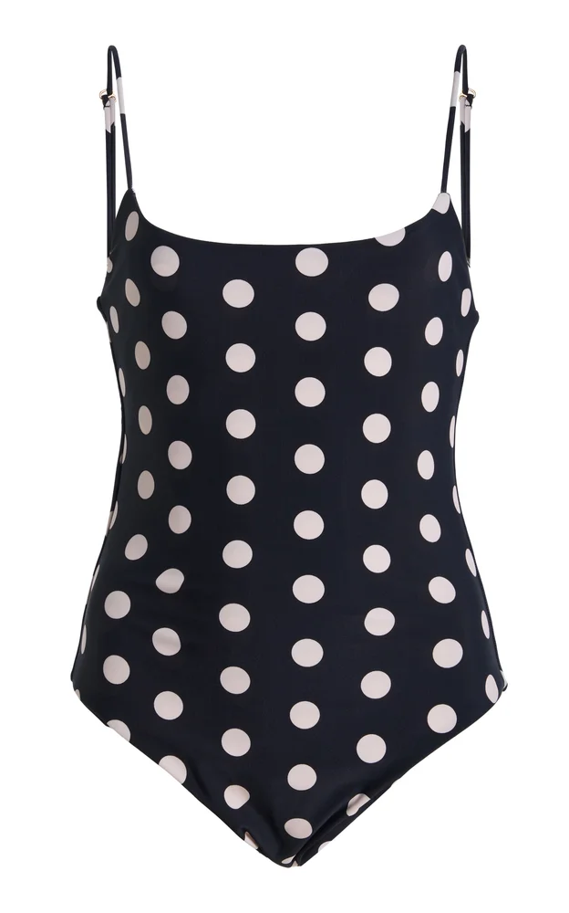 Imey Polka-Dot One-Piece Swimsuit