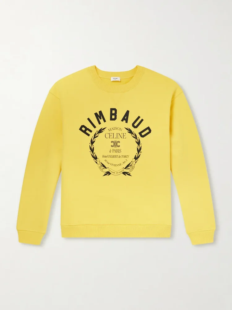 Rimbaud Printed Cotton-Jersey Sweatshirt