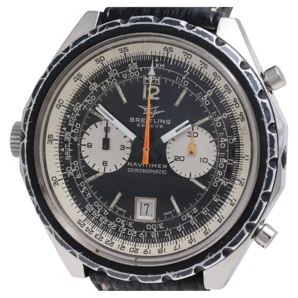 Pre-Owned Vintage Breitling Chronograph Pilot, Ref. 1806 (1970)