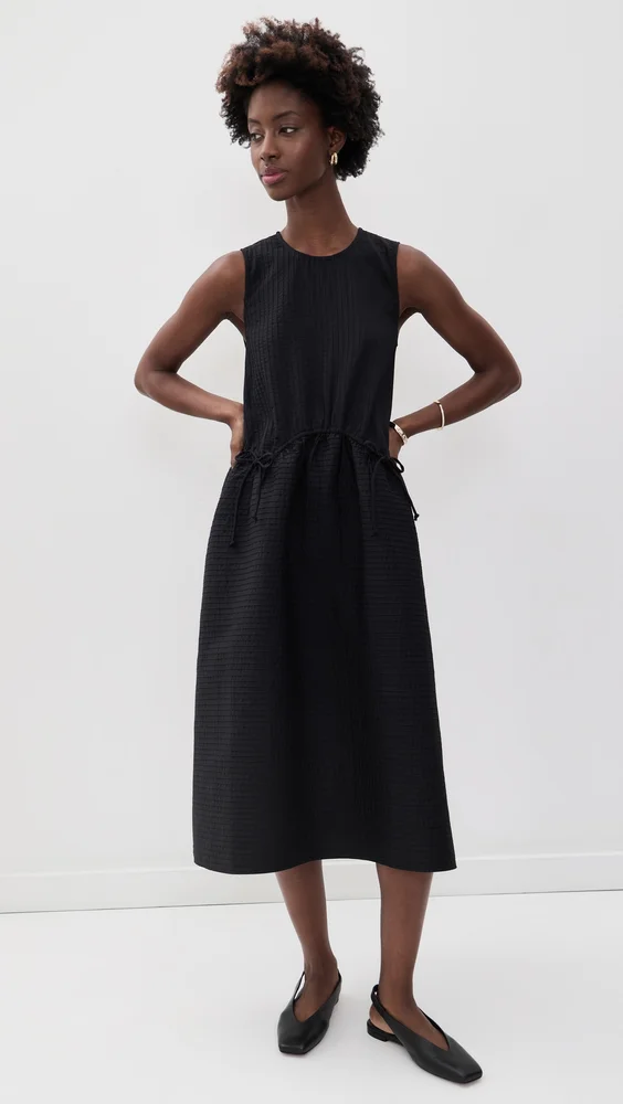Roni Solid Sleeveless Dress