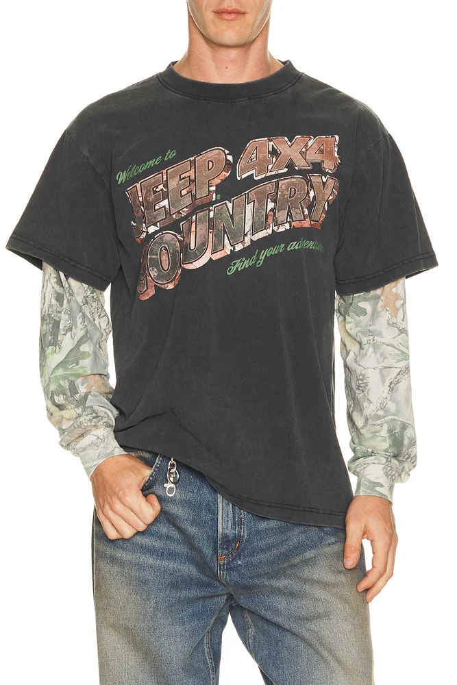 Jeep 4X4 Country Layered Tee