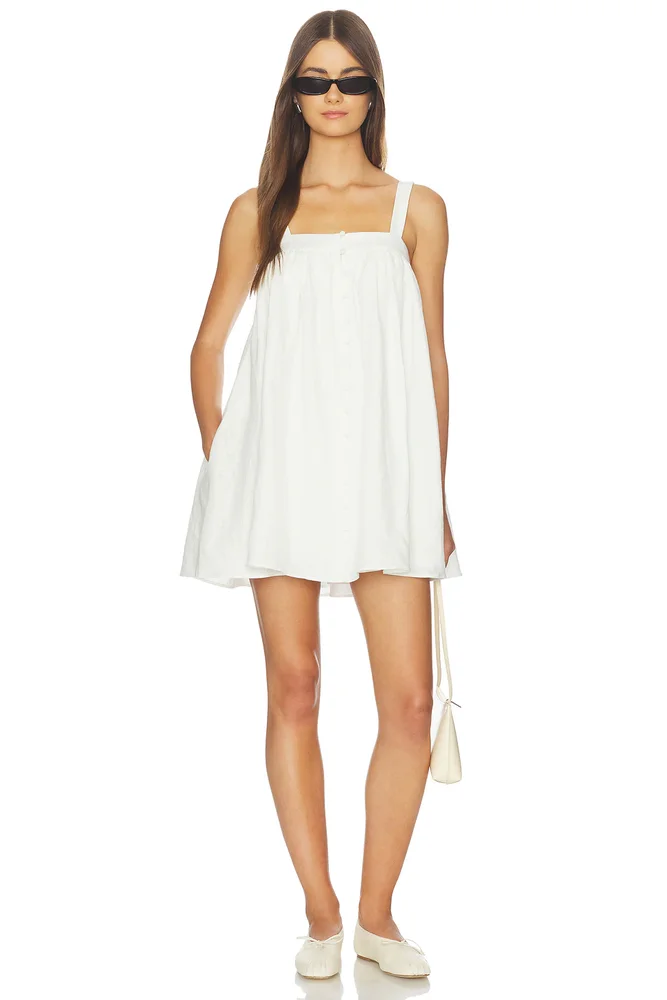 Wilma Linen Mini Dress