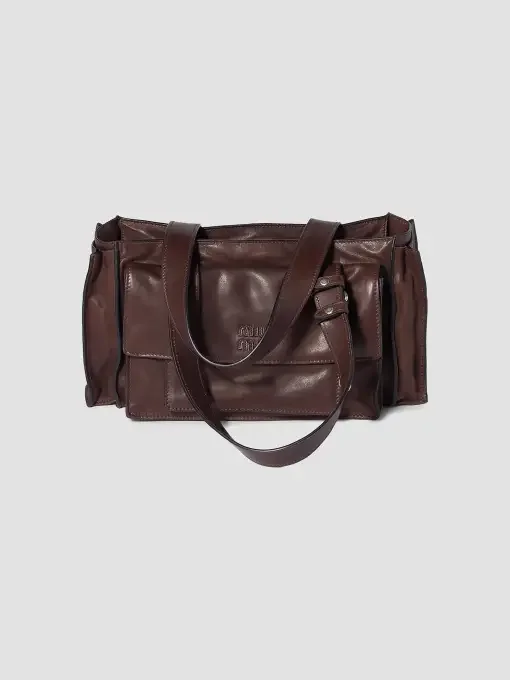Utilitaire Nappa Leather Shopping Bag