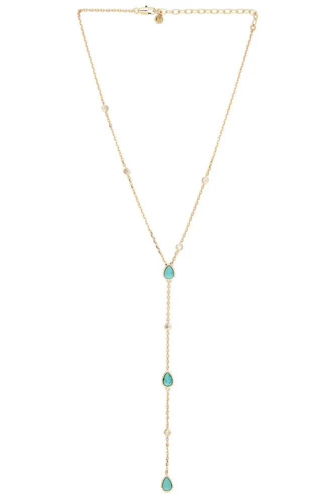 Dewdrop Lariat Necklace