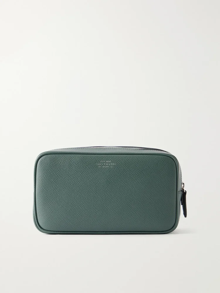 Panama leather jewelry case