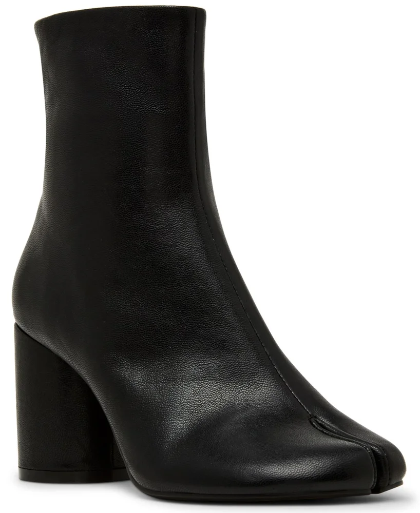 Caro Split-Toe Cylinder Heel Booties