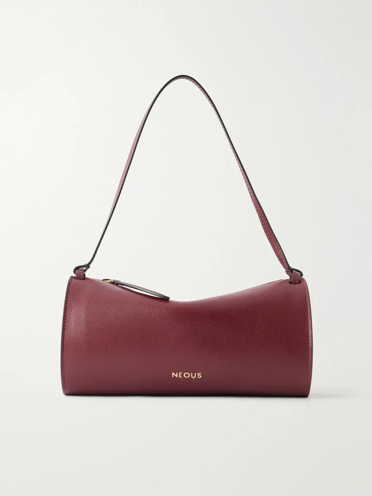 Gemini leather shoulder bag