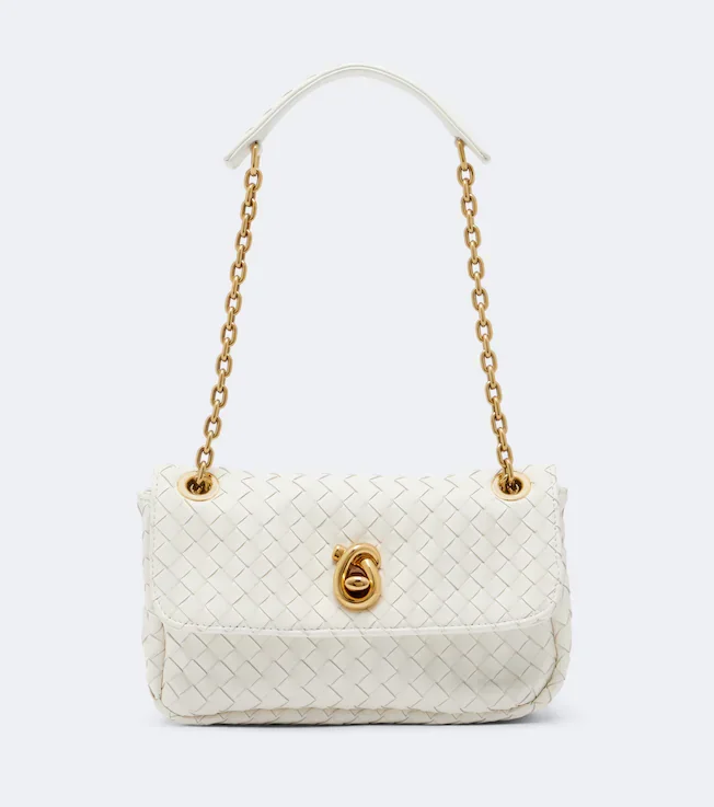 Madison Intrecciato leather shoulder bag