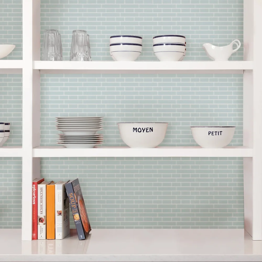 Resin Peel and Stick Subway Tile