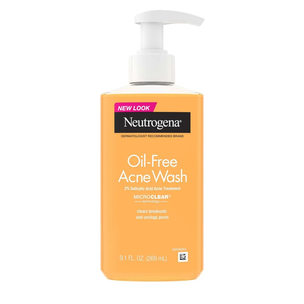 Oil-Free Salicylic Acid Acne Fighting Face Wash