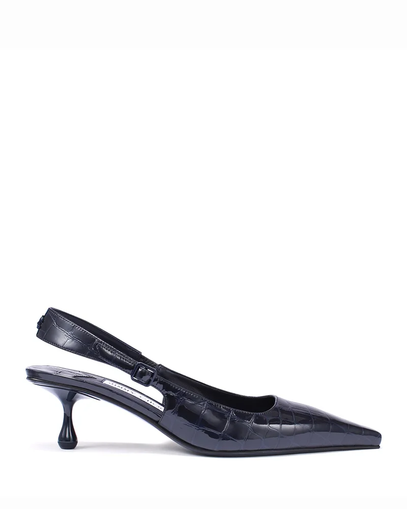 Ixia 95 Latte Spazzolato Leather Pumps