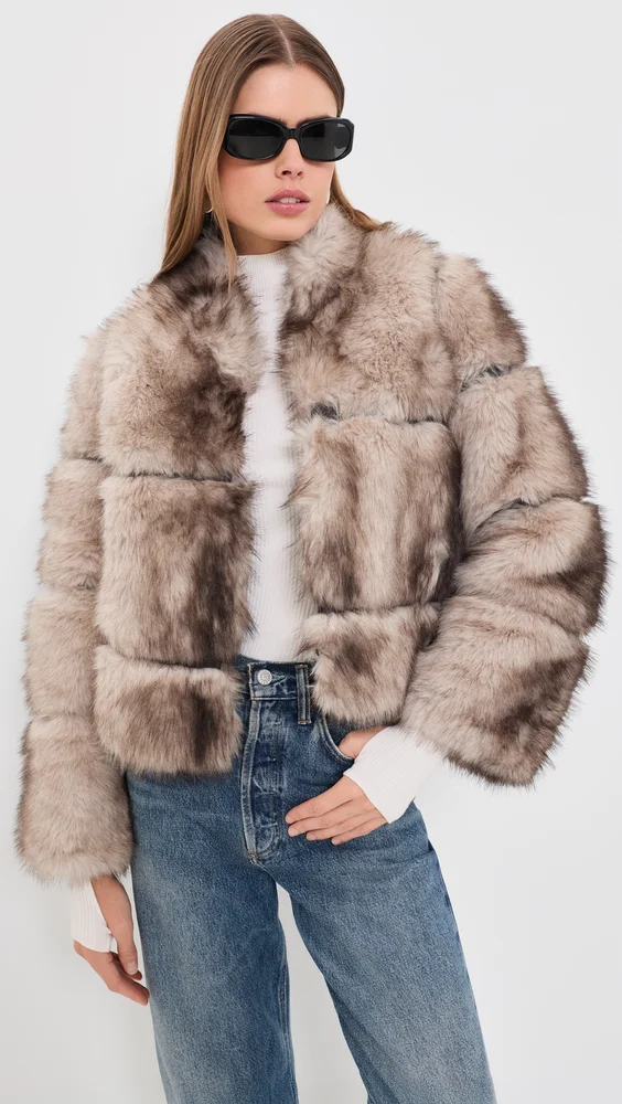 Sai Faux Mink Coat