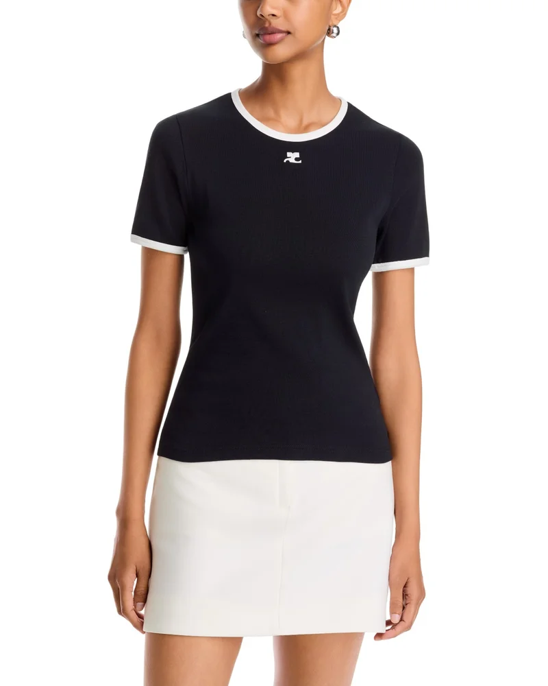 Signature Cotton Contrast Tee