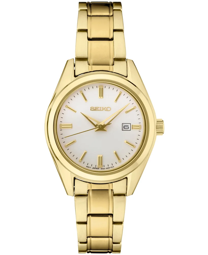 Essentials Gold-Tone Stainless Steel Bracelet Watch 29.8mm