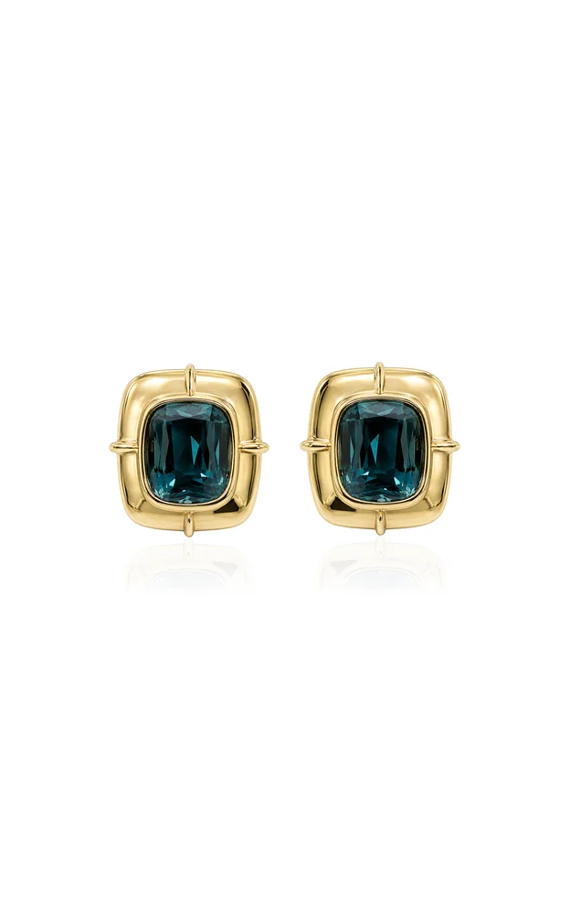 Cushion Tourmaline Earrings