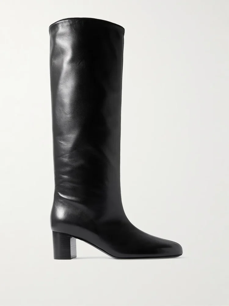 downtown leather knee boots