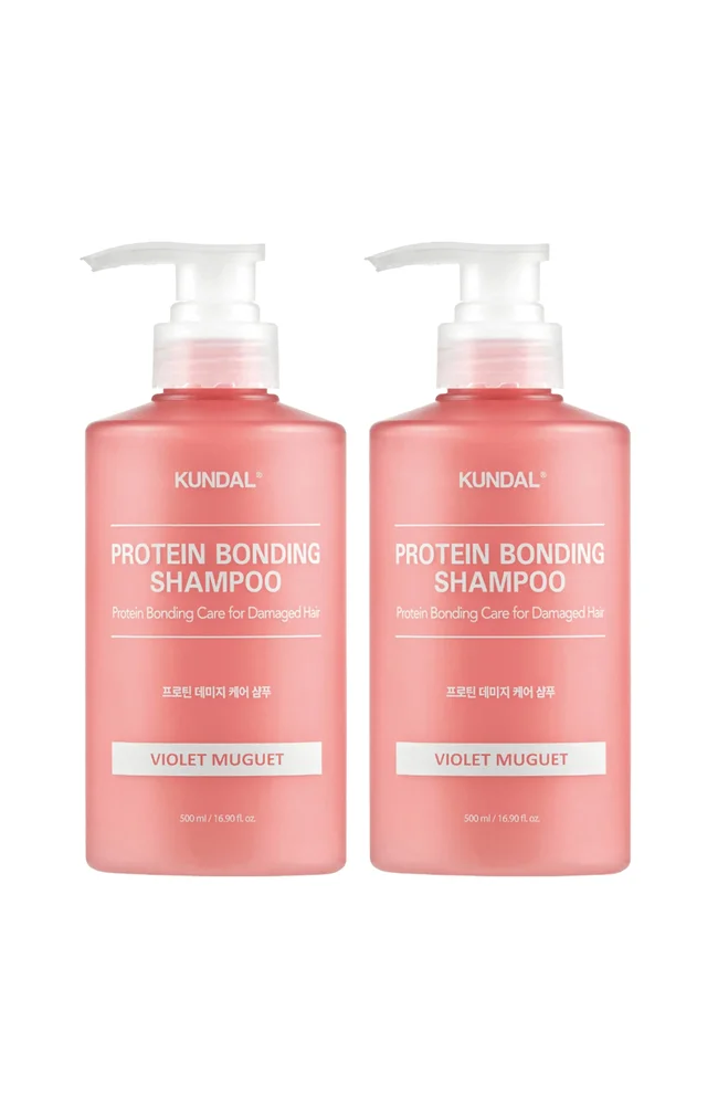 Protein Bonding Care Shampoo Violet Muguet 2 Pack