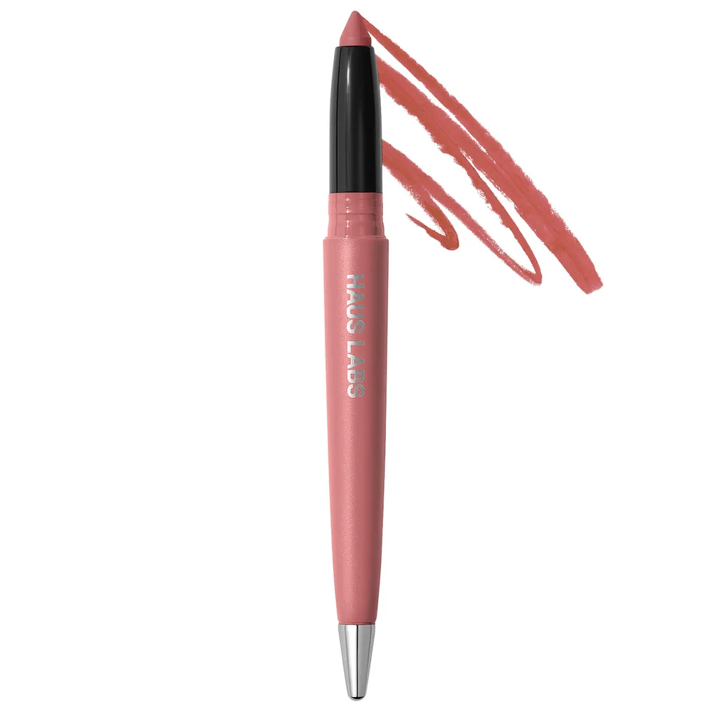 Le Monster Lip Crayon Vegan Lipstick and Lip Liner in Rose Matte