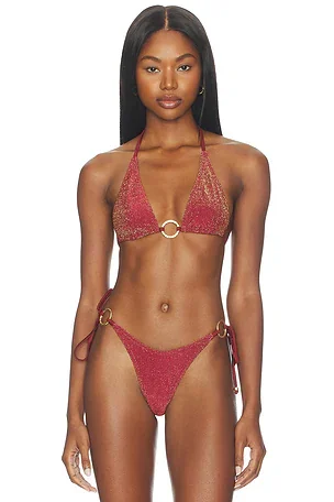 x REVOLVE Ring Halter Bikini Top