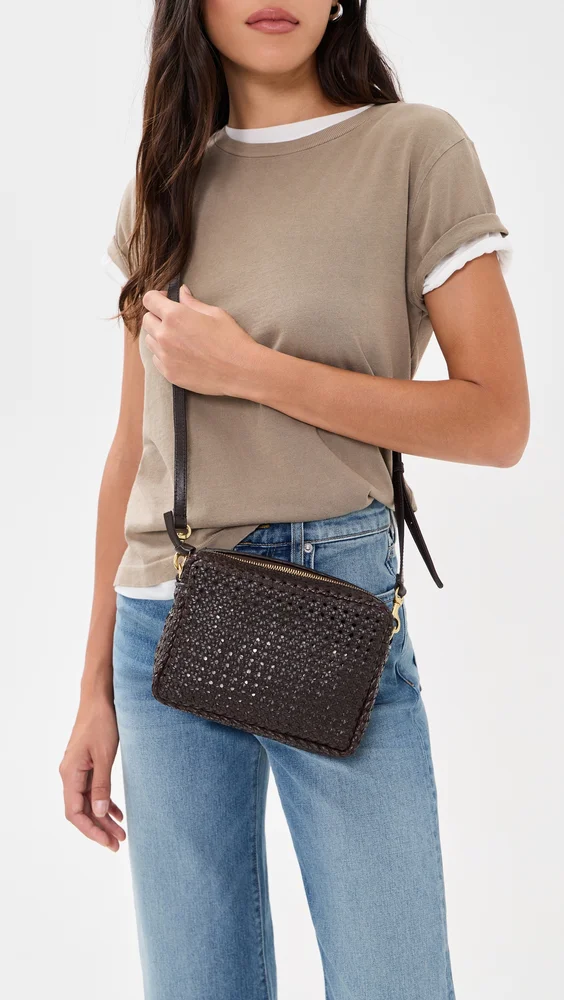 Midi Rattan Sac Crossbody Bag