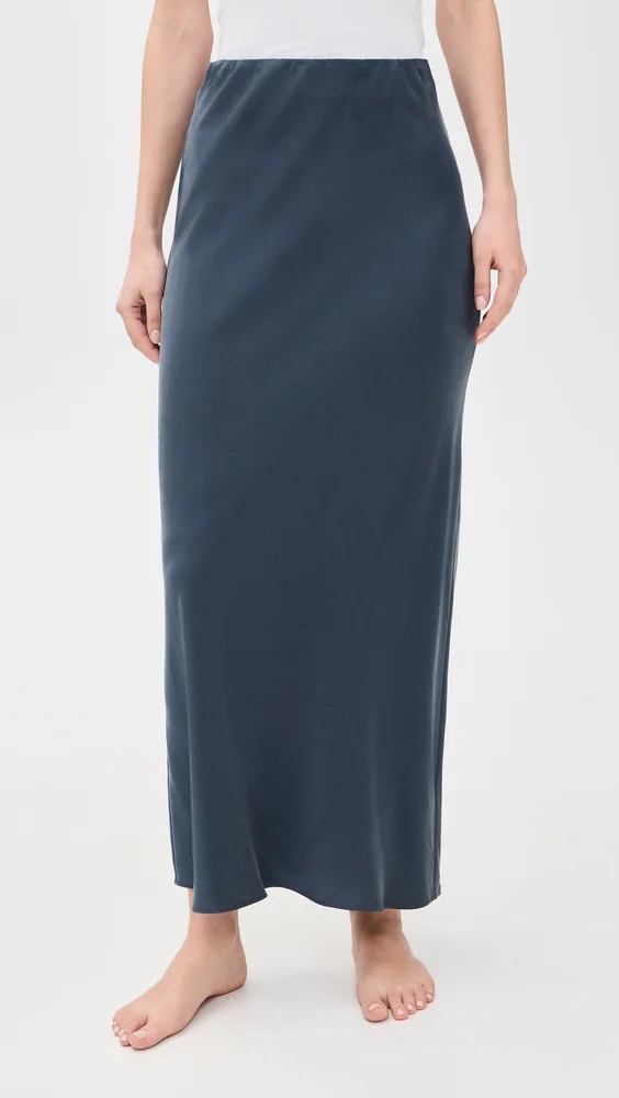 Silk Maxi Skirt