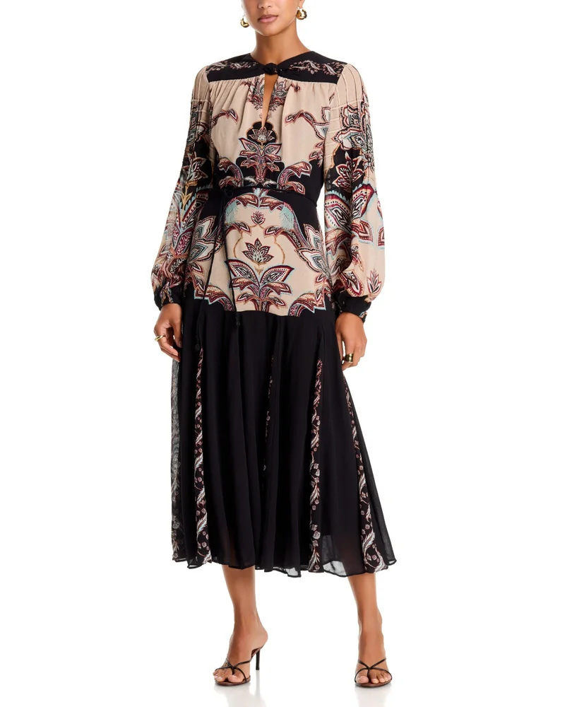 Tapestry Midi Dress - Exclusive