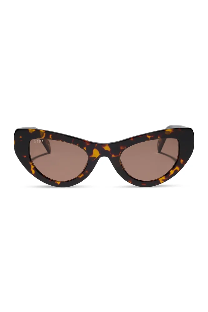 Beach Riot X DIFF Mesa Sunglasses Tortoise