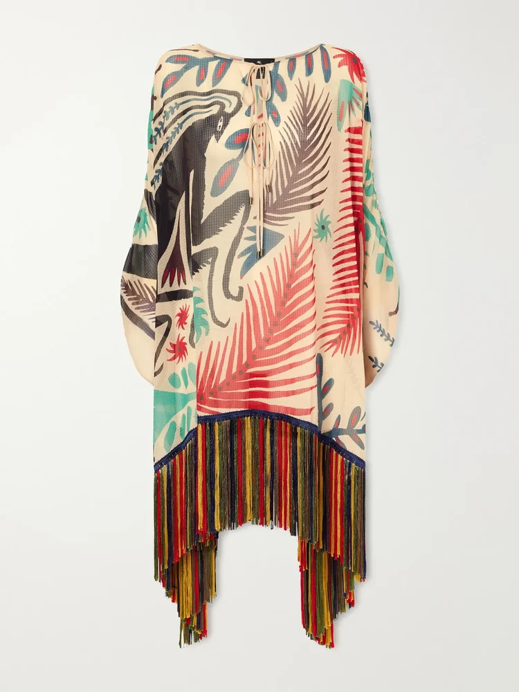 Fringe Mini Dress