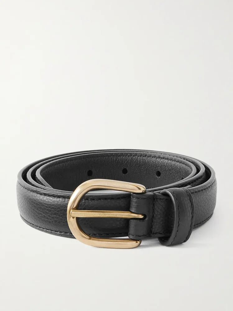 Cardon 2.5cm Full-Grain Leather Belt