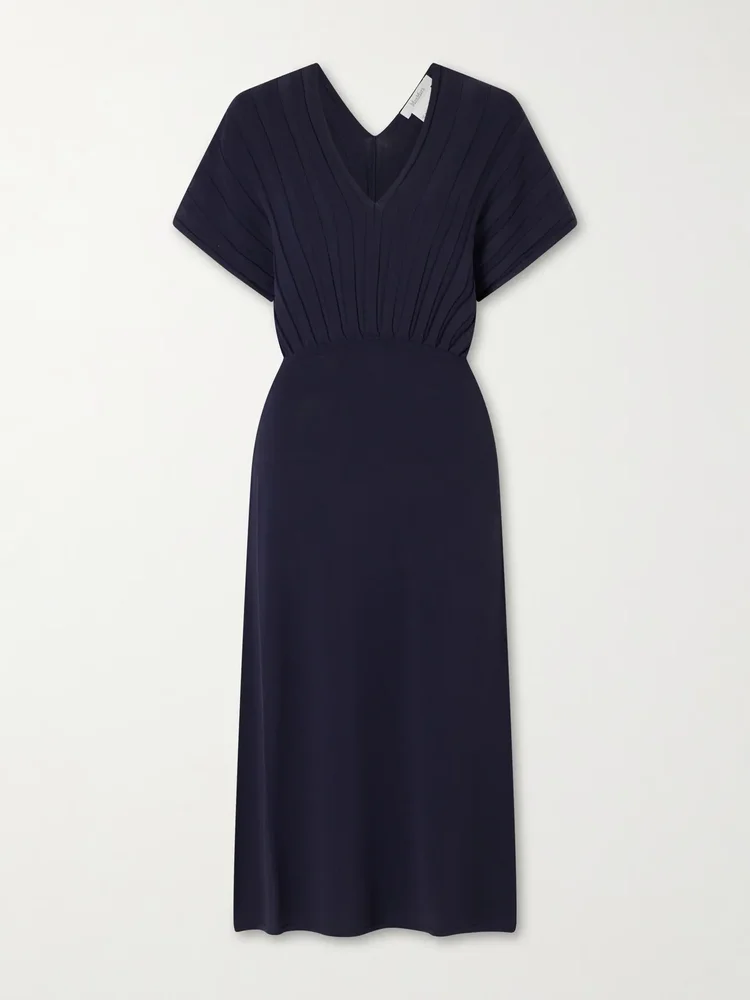 Serio woven midi dress