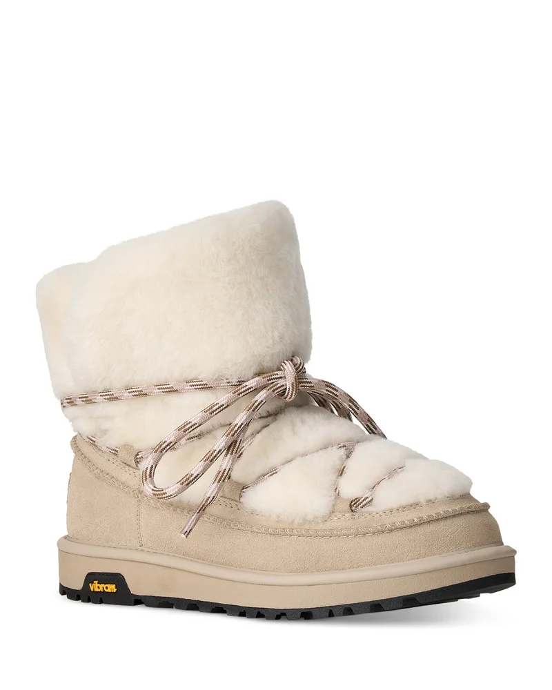 Classic Tread Sheepskin & Suede Winter Boots