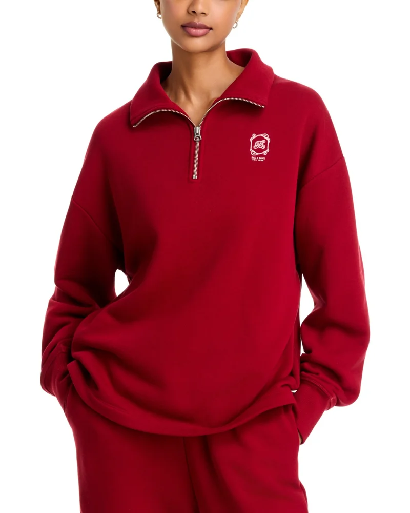 rb X Bloom Vintage Terry Half Zip Sweatshirt