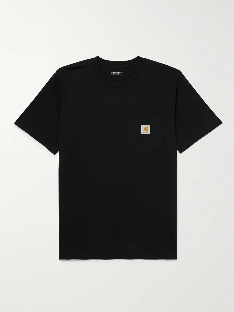 Logo-Appliquéd Cotton-Jersey T-Shirt
